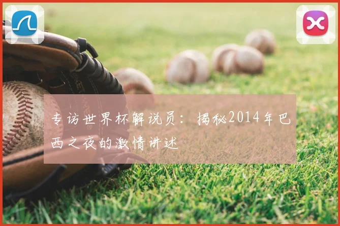 专访世界杯解说员：揭秘2014年巴西之夜的激情讲述